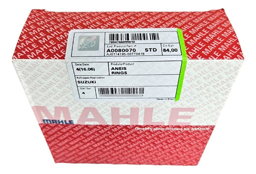 Juego De Anillos Chevrolet Grand Vitara 2.0 Std