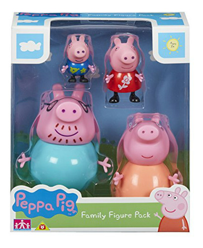 Figuras De La Familia Peppa Pig