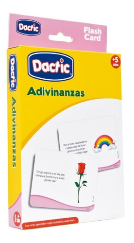 Láminas Didácticas, Flash Card Adivinanzas. Dactic