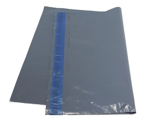 Envelope Plastico Cinza Segurança 100x60 Embalagem 100 Un