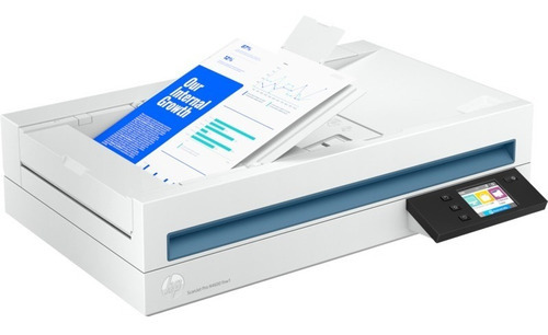 Scanner Hp Scanjet Pro N4600 Fnw1 216 x 5362 mm 20g07a/vc Color Blanco