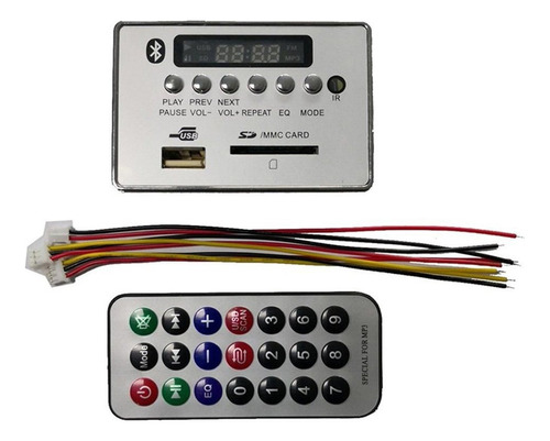 Menos Mp3 Wma Fm Decoder Board Módulo De Audio Usb Radio