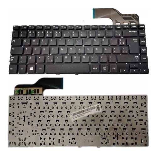 Teclado Compatível Notebook Samsung Np270 Np270e4e Np275  Br