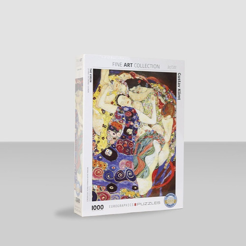 Imagen 3 de 3 de Rompecabezas: La Virgen By Gustav Klimt - 1000 Piezas