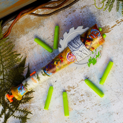 Nerf Zombie Strikeout Dart Blaster Con 8 Dardos Elite