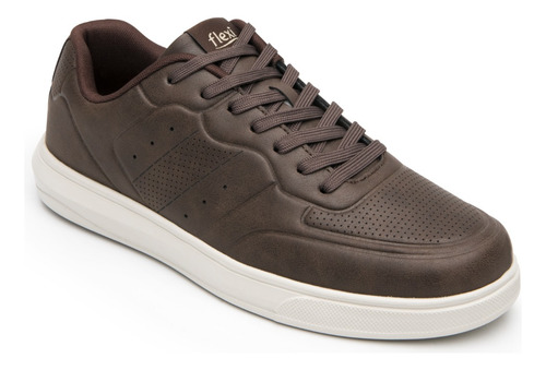 Sneaker Flexi Para Hombre Casual Cómodos Fxi 25-29 Brown 417505
