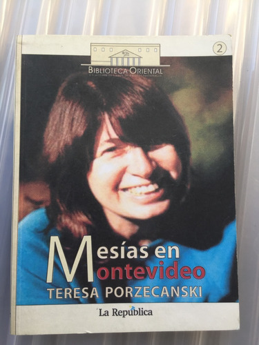 Libro Mesías En Montevideo - Teresa Porzecanski - Oferta