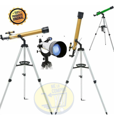 Telescopio Refractor Aumento 525x Espectacular Vision 