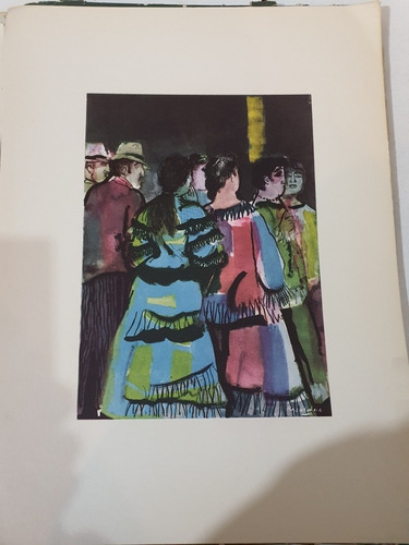 5 Laminas De Pintores Argentinos - Eudeba 1963-03