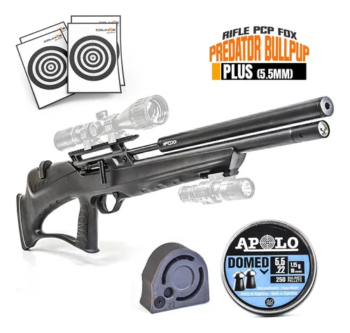 Rifle Pcp Fox Predator Bullpup 5,5mm - Custom Plus