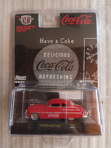 M2 Mercury Coupé 1949  Coca Cola Escala 1:64