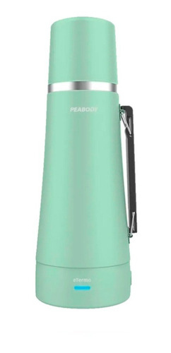 Imagen 3 de 6 de Termo Electrico Peabody E-termo 1l Mate Bombila Verde Pc