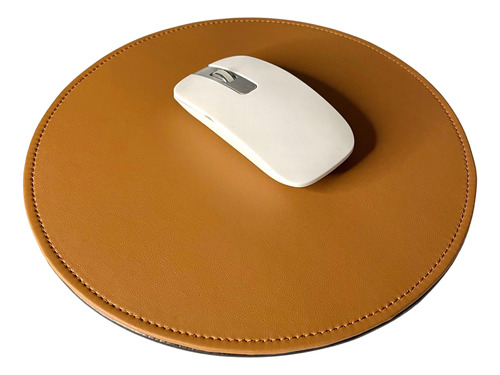 Mouse Pad De Cuero 22 X 22 Cm. 