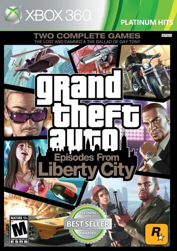 Jogo Grand Theft Auto & Episodes From Liberty City (GTA) - Xbox 360 -  MeuGameUsado