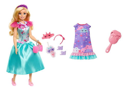 Barbie My First Deluxe Doll - Vestido Morado