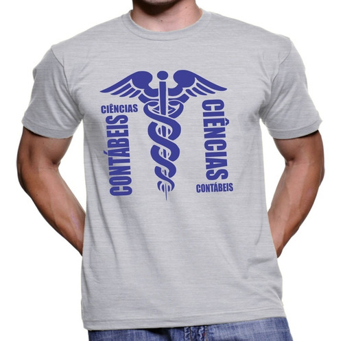 Camiseta Camisa Personalizada Ciências Contábeis Faculdade