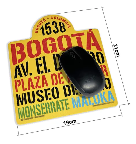 Mouse Pad Tablas De Bus Y Tapas De Medidor Bogotá