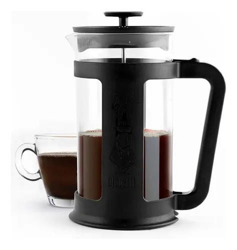 Cafetera Bialetti Smart 3 Cups automática negra prensa francesa