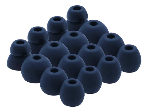 16 Piezas De Puntas De Oreja Azul Marino Brotes De Orejas Re