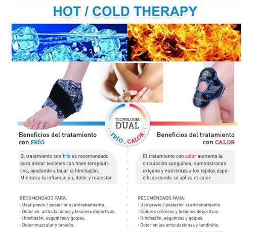 Dolor De Rodilla Terapia Gel Frio Calor Agnovedades