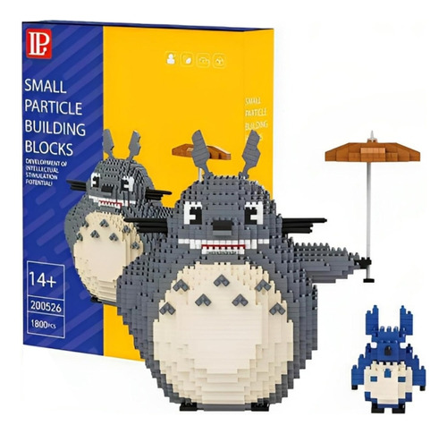 Armable Bloques, Mi Vecino Totoro Cantidad De Piezas 1800