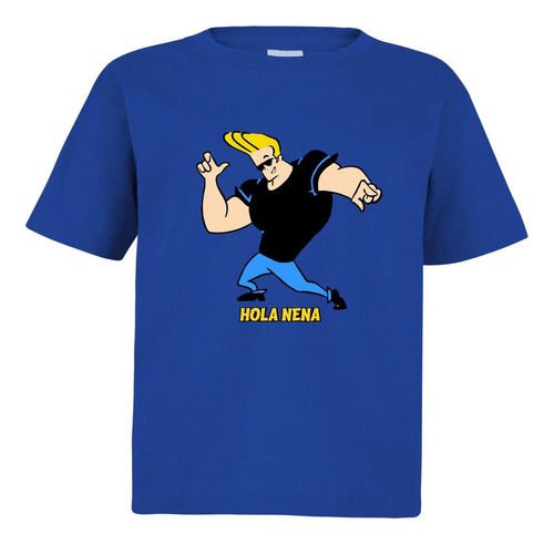 Playera Johnny Bravo Para Niño Y Niña