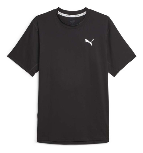 Polo Puma Run Cloudspun Ss Black Hombre