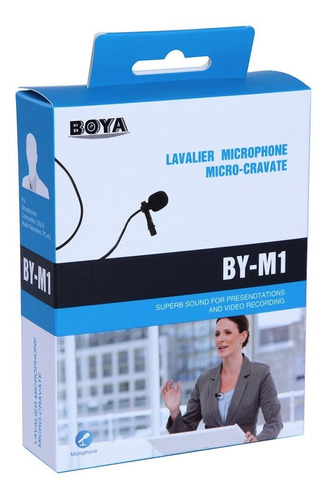 Micrófono Boya By-m1 Condensador Videocámaras/ Celular