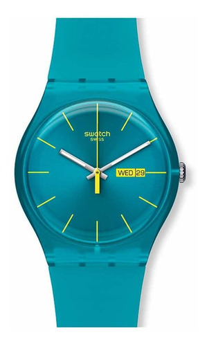 Reloj Swatch Mujer Suol700 Turquoise Rebel