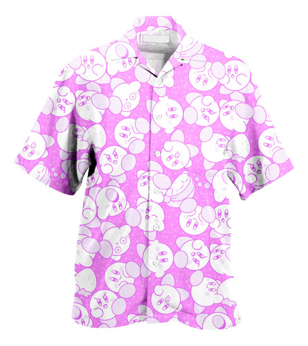 Camisa Kirby Rosa 