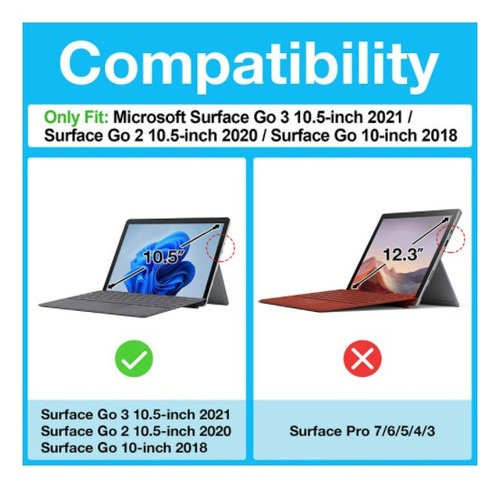 Protector Pantalla Surface Go 2018/go 2 2020/go 3 2021