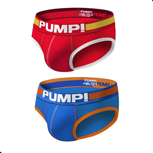 Pump Suspensorios Hombre Gym Jockstrap Calzon 2 Pcs