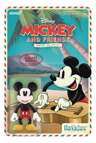 Super7 Disney W2 Hawaiian Holiday Mickey Mouse - Figura De .