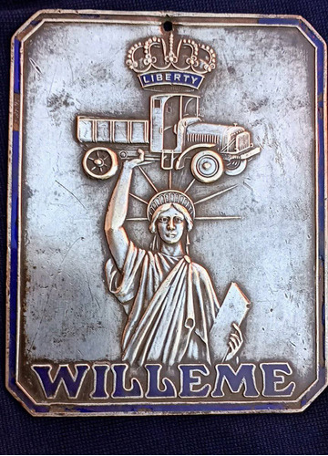 Insignia Willem Liberty Us Army Camion Unica Reliquia