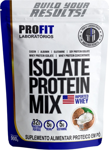 Whey Protein Isolado Mix Refil 900g - Profit Labs