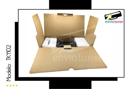 Toner Tk1102 Compatible Con Kyocera fs-1110 1024mfp 1124mfp Tinta Negro