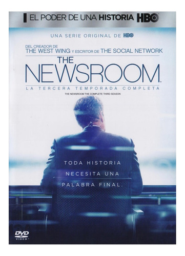 The Newsroom Tercera Temporada 3 Tres Serie Dvd