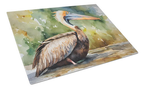 Dac2853lcb Pelican Glass Cutting Board Large Decorative Temp