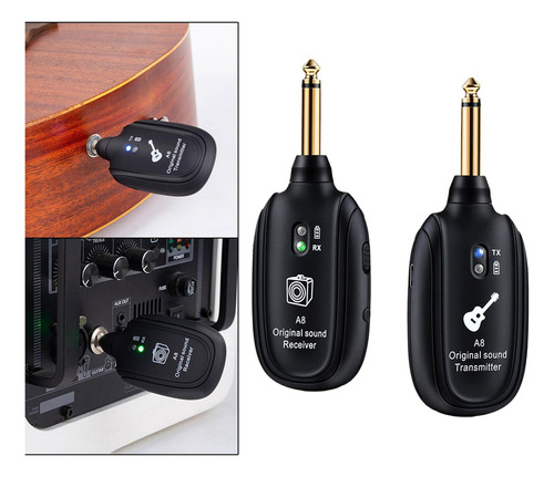 Transmisor De Audio Receptor Guitarra Inalámbrica
