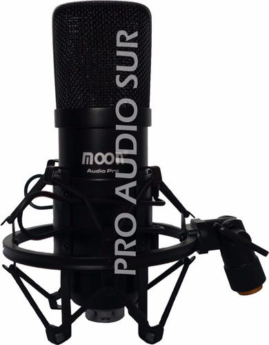 Microfono Condenser Moon Ms01 Estudio Grabacion Radio Usb