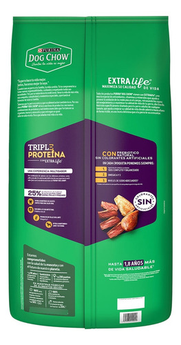 Dog Chow Purina Alimento Para Perro Adulto Nutriplus 18 Kg