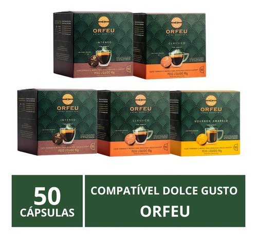 50 Cápsulas Para Dolce Gusto®, Café Orfeu