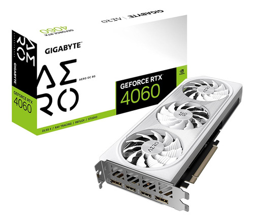 Tarjeta Gráfica Gigabyte Geforce Rtx 4060 Aero Oc 8g, 3x ...