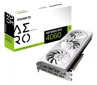 Tarjeta Gráfica Gigabyte Geforce Rtx 4060 Aero Oc 8g, 3x Wi.