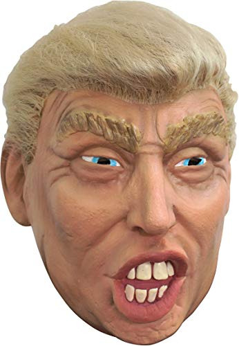 Máscara De Halloween Trump Para Adultos Con Pelo