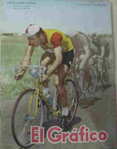 El Grafico 1956 Ciclismo Carlos Alberto Vazquez Sin Lamina