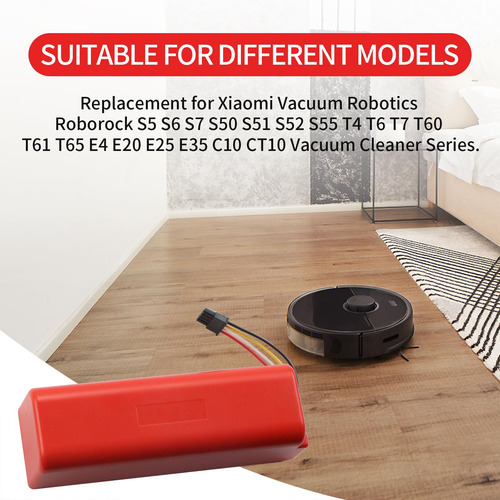 Bateria 14.4v 5600mah Para Xiaomi Roborock S5 S6 S7 Y Otros.