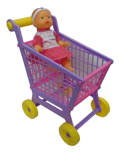 Bebe Con Changuito De Supermercado Yoly Bell Ploppy.3 980134