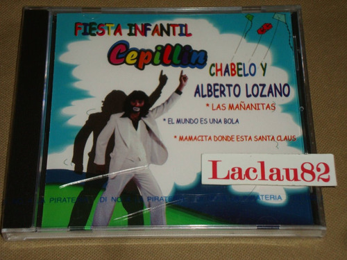 Cepillin Chabelo Y Alberto Lozano Fiesta 03 Orfeon Cd