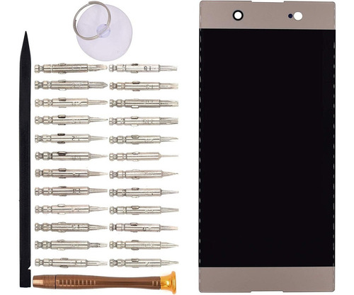 Modulo Lcd Dorado Para Sony Xperia Xa1 G3221 G3212 G3223